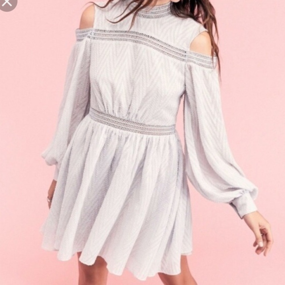 NWOT Free People x Acler cold shoulder dress